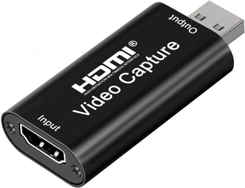 Audio Express AXHDCAP 4K HDMI Video Capture Card, Cam Link Card Game Audio Adapter HDMI to USB 2.0 Record Capture Device for Streaming, Live Broadcasting, Video Conference, Teaching, Gaming - Image 1